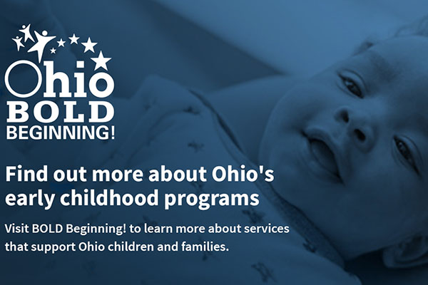 Bold beginning: find out more about ohio's early childhood programs