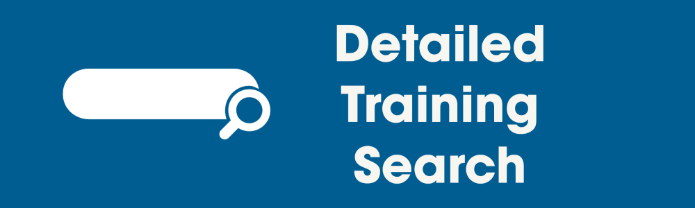 link to detailed training search