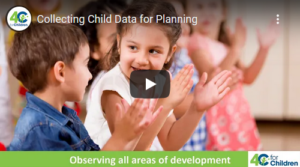 video on collecting child data for planning