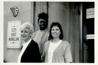 Black & White Photo of the three 4C Women