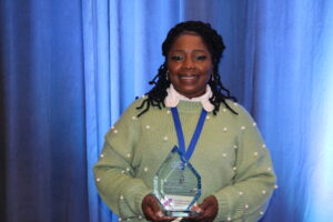 Eartha Dewalt earned the 2023 Early Childhood Educator Award 