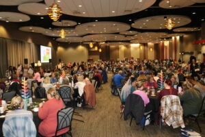 Child care providers packed the Sharonville Convention Center for the Conference