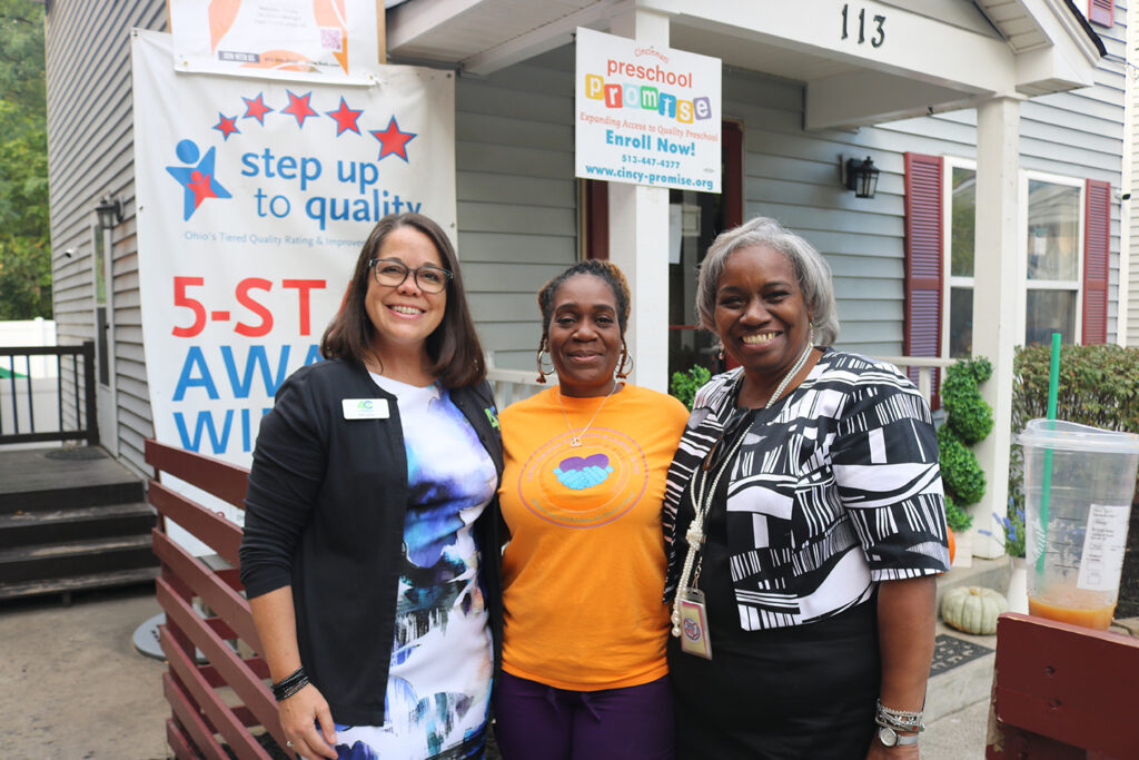 Kim Ginn, Elnora Morgan and Annetta Rutland