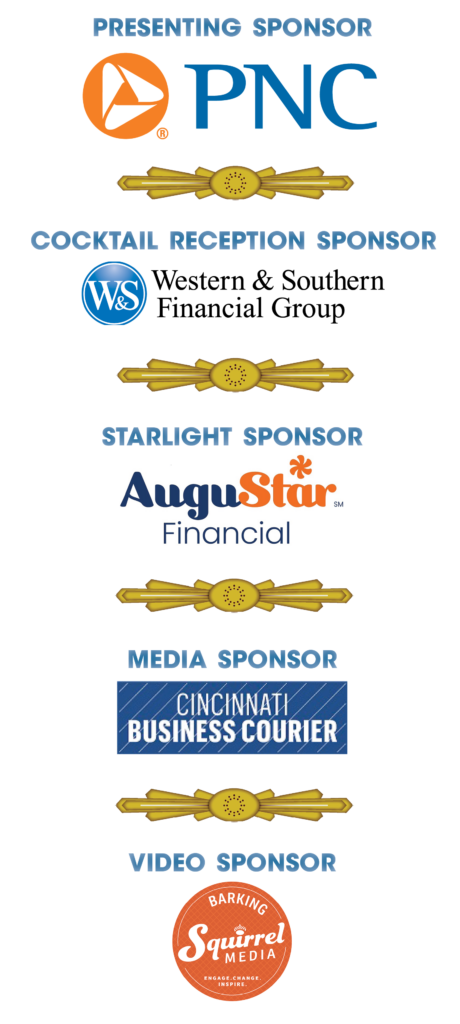 List of sponsors for the Gala with logos